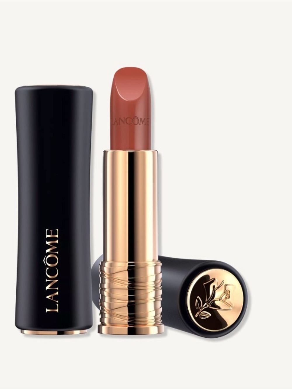 Lancome L'Absolu Rouge 274 French Tea Cream Lipstick - Gold Cap